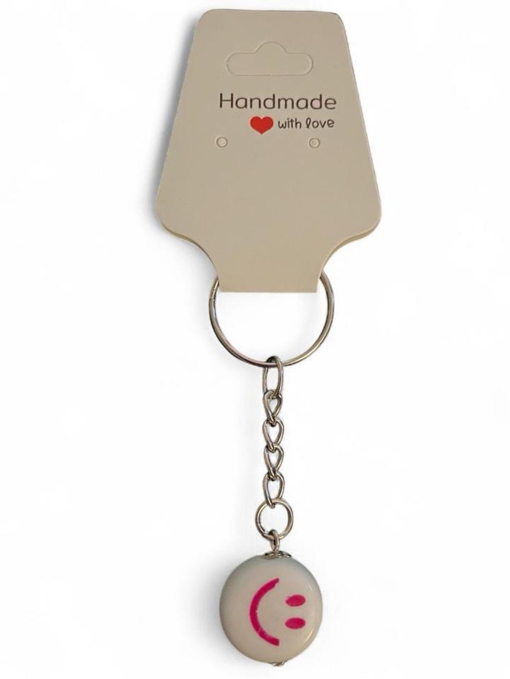 Smiley Face Keychain